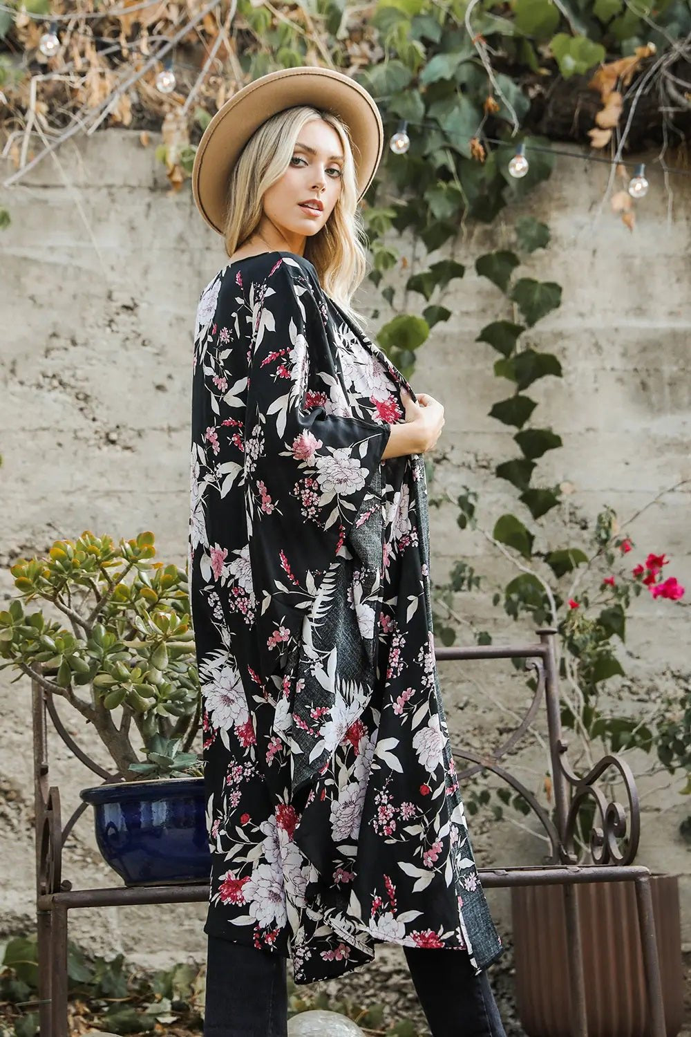 Butterfly sleeve Kimono